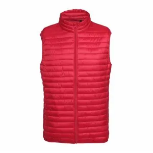 WORKWEAR SAMPLE SALE 2024 -  TS019 Unisex Fit Padded Gilet - Red - Size Medium