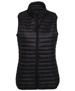 WORKWEAR SAMPLE SALE 2024 -  TS19F Ladies Fit Padded Gilet - Black - Size Small
