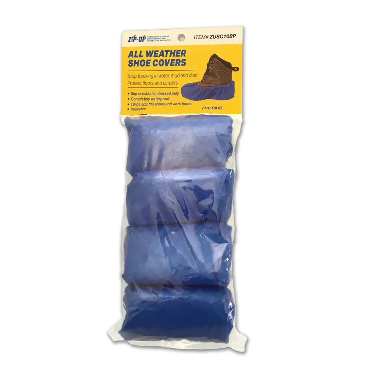 Zip-Up All Weather Shoe Covers